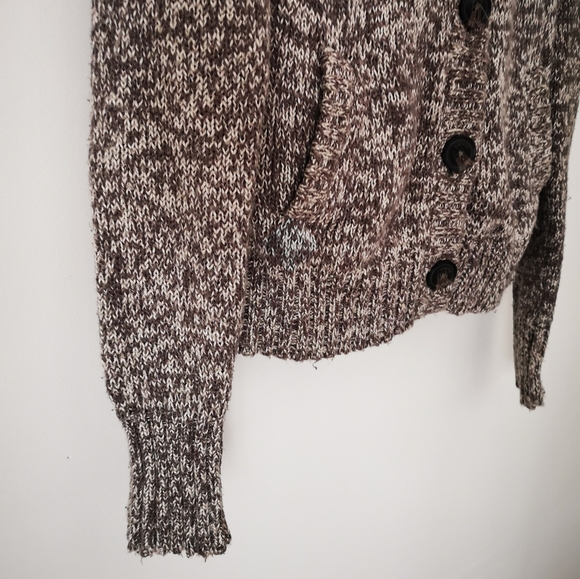 Le Garage Knot Button-up Faux-fur Hoodie - Picture 8 of 9